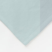 Geruite Monogram Pastel Turkoois Blauw Groen Geel Fleece Deken (Hoek)