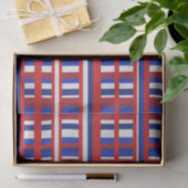 Geruite Patriot Tissuepapier (Geschenk)