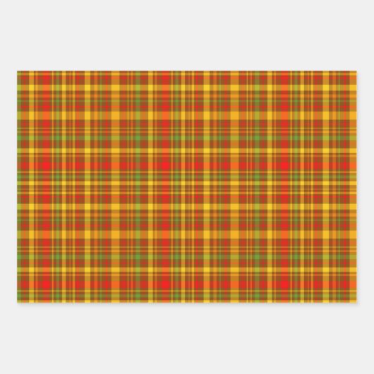 geruite patronen inpakpapier vel (Voorkant 2)