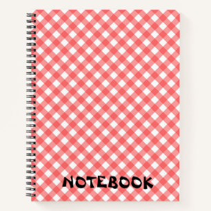 Geruite Patroon Notitieboek - Perfect voor alle no