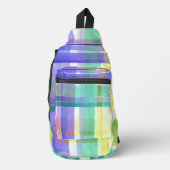 Geruite Patroon Sling Bag (Voorkant)