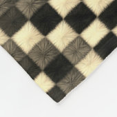 Geruite Pixelpatroon Dekbed Fleece Deken (Hoek)