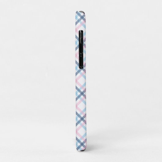 Geruite print Case-Mate iPhone case (Achterkant/links)