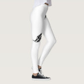 Geruite racevlag leggings (Rechts)