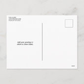 Geruite Retro Family Arch Foto Feestdagenkaart (Achterkant)