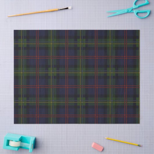 Geruite rustieke klassieke elegante tartan tissuepapier (Craft)