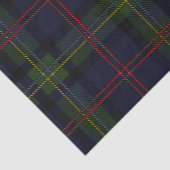 Geruite rustieke klassieke elegante tartan tissuepapier (Detail)