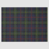 Geruite rustieke klassieke elegante tartan tissuepapier (Voorkant)