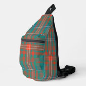 Geruite rustieke klassieker Wilson Tartan Sling Bag (Rechterhoek)