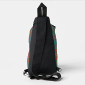 Geruite rustieke klassieker Wilson Tartan Sling Bag (Achterkant)