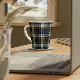 Geruite rustieke tartan clan Gordon elegant Latte Mok