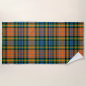 Geruite rustieke tartan clan Murray elegant Strandlaken (Voorkant)