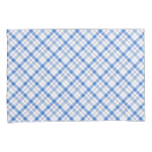 Geruite standaardmaat kussensloopset kussensloop (Voorkant-Rechts)