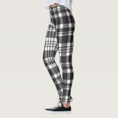 geruite stof leggings (Links)