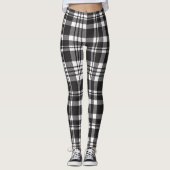 geruite stof leggings (Voorkant)