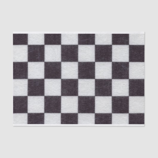 geruite stof tissuepapier (Voorkant)