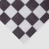 geruite stof tissuepapier (Detail)