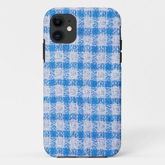 Geruite stofpatroon Case-Mate iPhone case (Achterkant)