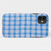 Geruite stofpatroon Case-Mate iPhone case (Achterkant (horizontaal))