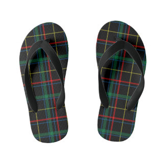 geruite tartan kids slippers kinder teenslippers