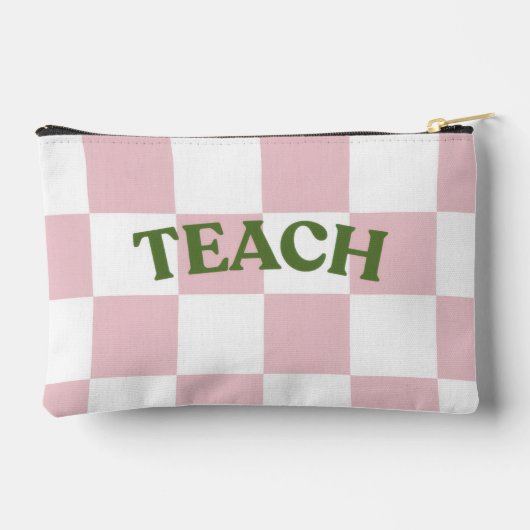 Geruite Teach Tas (Achterkant)