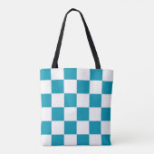 Geruite Tote Bag (Achterkant)