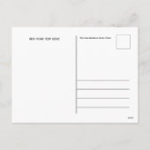 Geruite vakantiekaart van HAMbWG Feestdagenkaart (Achterkant)