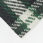 Geruite weefselstructuur: leeg, veelzijdig fleece deken (Hoek)