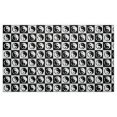 Geruite Ying-yang Stof (Fat Quarter)