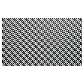 Geruite Ying-yang Stof (Yard (91,4 cm))