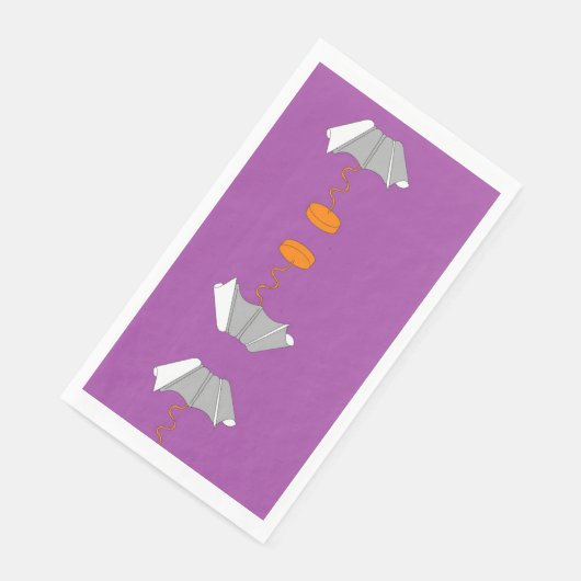 Gerustelde papieren servetten (Hoek)