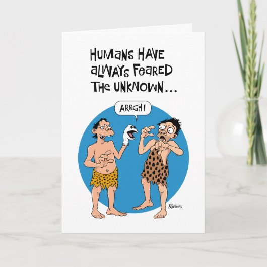 Geruststellende 43e verjaardag kaart (Voorkant)