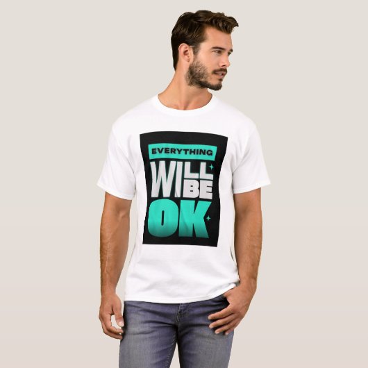 Geruststelling 🌈 t-shirt (Voorkant volledig)