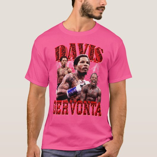 Gervonta Davis Vintage T-shirt (Voorkant)