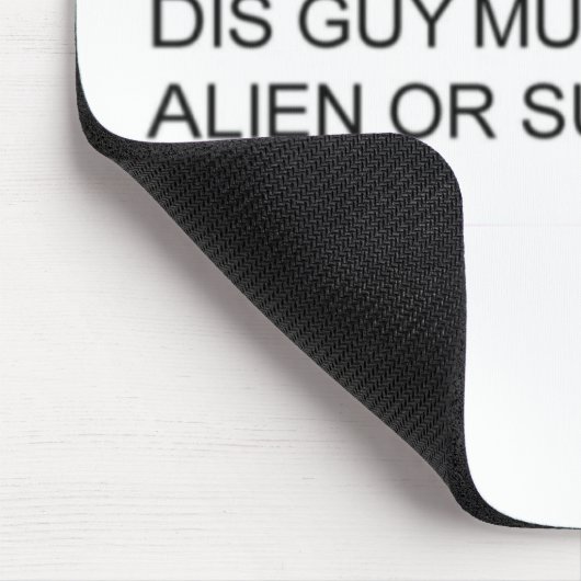 Gery Baboona Alien of Sutin Mousepad Muismat (Hoek)