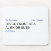 Gery Baboona Alien of Sutin Mousepad Muismat (Voorkant)