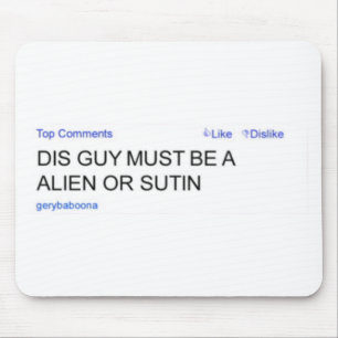 Gery Baboona Alien of Sutin Mousepad Muismat