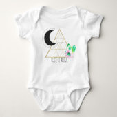 Gesacred Geometry baby- gemaakt van Magic. Romper (Voorkant)