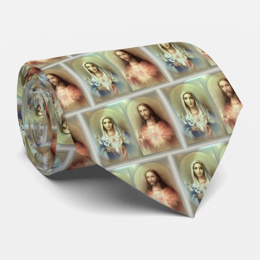 Gesacreerd en onbevlekt Stropdas (Opgerold)