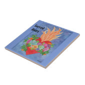  gesacreerde Harde TEGEL 4 x 4 Tegeltje (Zijkant)