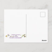 Gesaid links grappig argument citaat handgeschreve briefkaart (Achterkant)