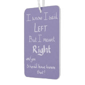 Gesaid links grappig argument citaat handgeschreve luchtverfrisser (Links)