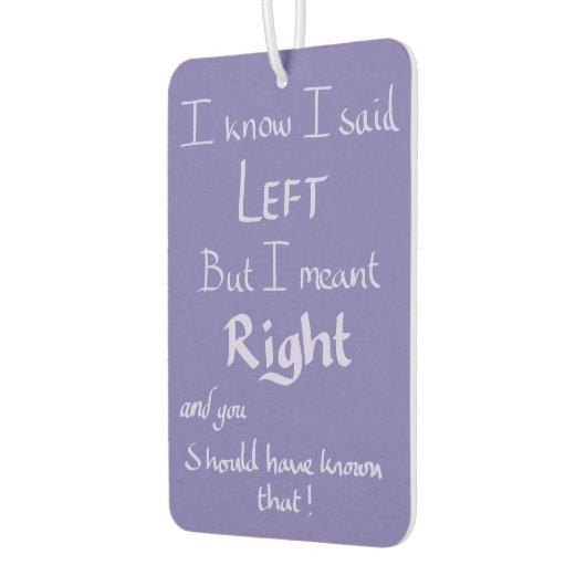 Gesaid links grappig argument citaat handgeschreve luchtverfrisser (Links)