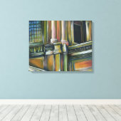 Gesamtkunst detail canvas afdruk (Insitu (Houten vloer))