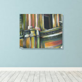 Gesamtkunst detail canvas afdruk (Insitu (Houten vloer))