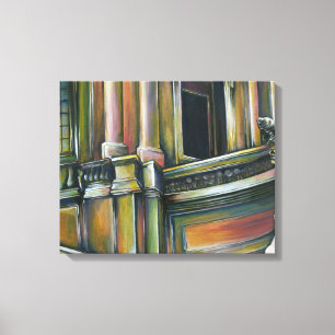 Gesamtkunst detail canvas afdruk