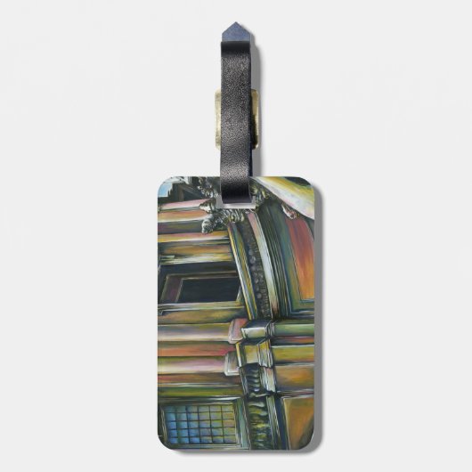 Gesamtkunstwerk Bagagelabel (Achterkant verticaal)