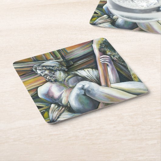 Gesamtkunstwerk Kartonnen Onderzetters (Schuin)