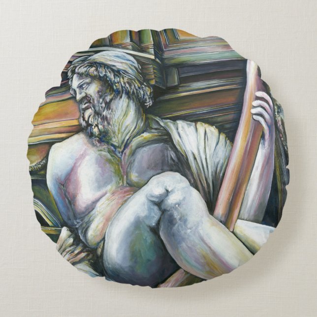 Gesamtkunstwerk Rond Kussen (Voorkant)