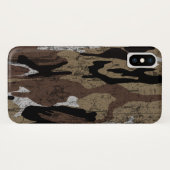 Geschaafd Woestijn Camo Case-Mate iPhone Case (Achterkant (horizontaal))
